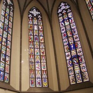 Las fanestras da Königsfelden