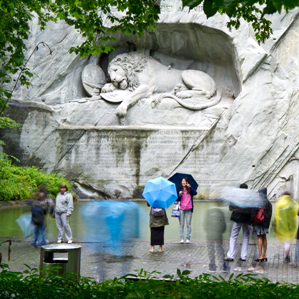 A la Plazza dal liun a Lucerna