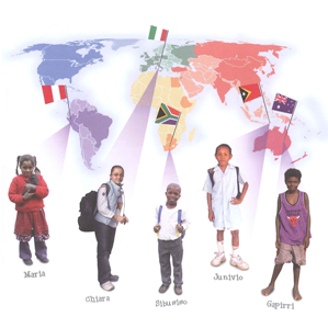 Uffants da tut il mund