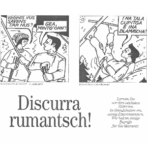 Discurra rumantsch!